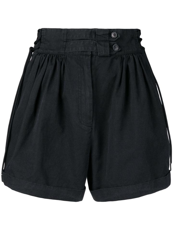 Diesel Black Gold Pleated Shorts