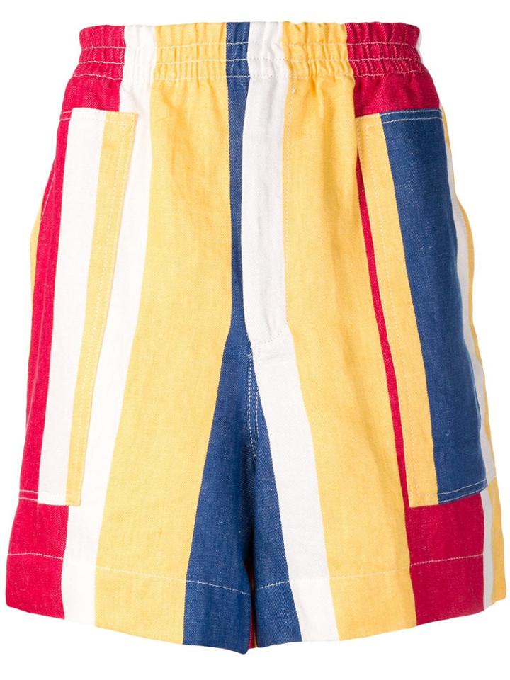 Études Études X Karl Kani Verite Shorts - Yellow