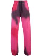 Off-white Spray Paint Track Pants - Pink