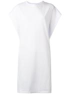 Mm6 Maison Margiela Wide-arm T-shirt Dress, Women's, Size: Xs, White, Cotton