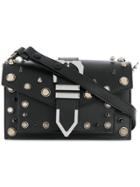 Versus Studded Iconic Buckle Bag - Black