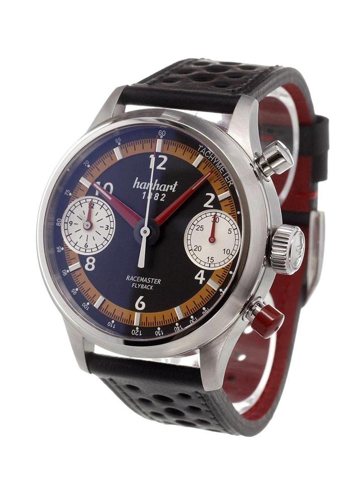 Hanhart 'pioneer Racemaster Gtf' Analog Watch, Men's, Stainless Steel
