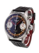 Hanhart 'pioneer Racemaster Gtf' Analog Watch, Men's, Stainless Steel