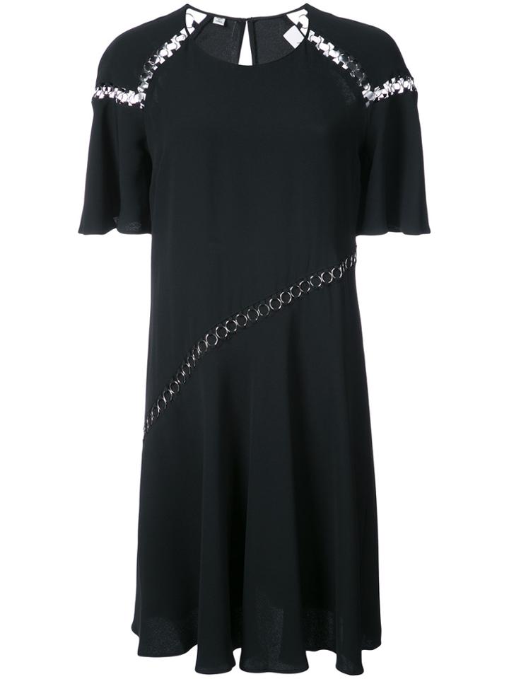 A.l.c. Eyelet Detail Day Dress - Blue