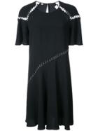 A.l.c. Eyelet Detail Day Dress - Blue