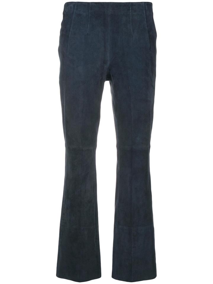 Dorothee Schumacher Cropped Fitted Trousers - Blue