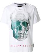 Philipp Plein Skull Motif T-shirt - White