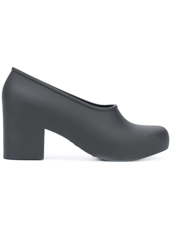 Comme Des Garçons Chunky Mid-heel Pumps - Black