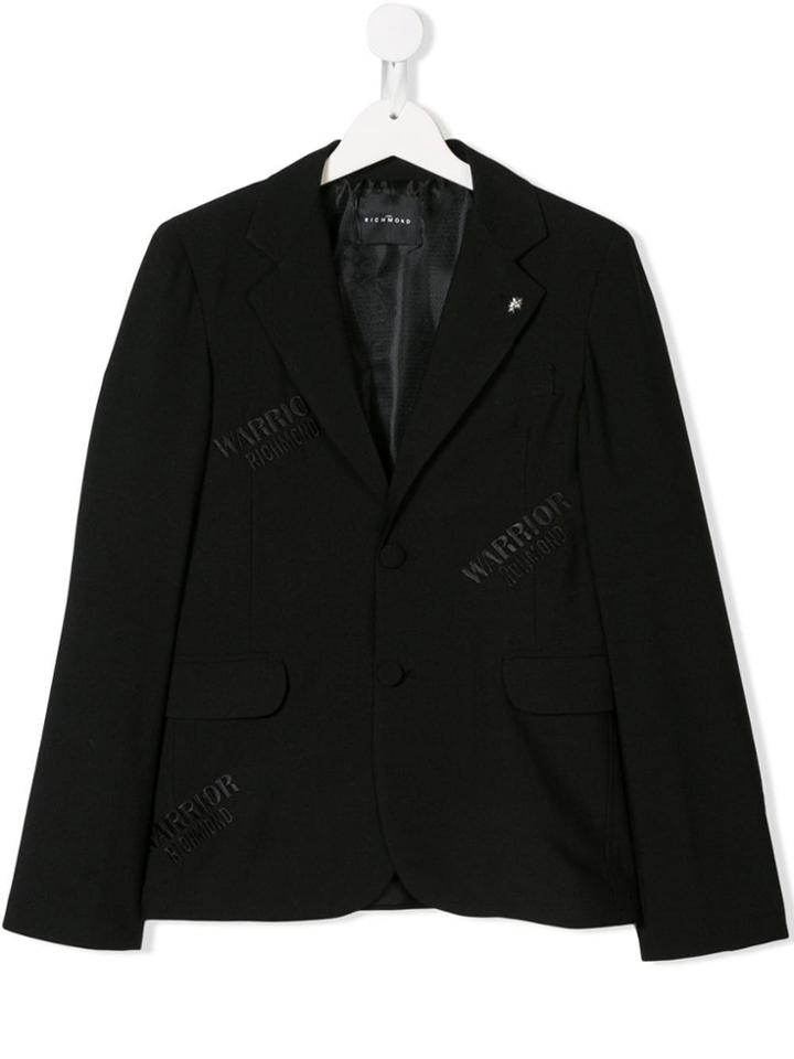 John Richmond Junior Black Formal Blazer