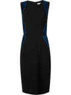 Altuzarra 'velvet Trim' Dress, Women's, Size: 36, Blue, Cotton/polyester/spandex/elastane/viscose
