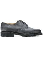Paraboot Stained Effect Lace-up Shoes - Black
