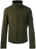 Stone Island Classic Windbreaker, Men's, Size: Xl, Green, Polyester/spandex/elastane