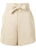 Iro 'magik' Shorts, Women's, Size: 38, Nude/neutrals, Cotton/viscose