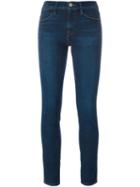 Frame Denim Skinny Five Pocket Jeans, Women's, Size: 31, Blue, Cotton/polyester/spandex/elastane