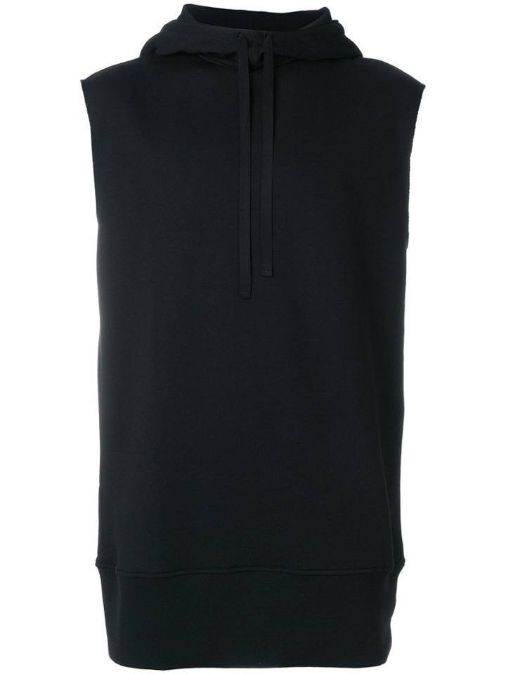 Ann Demeulemeester Blanche Hooded Sweatshirt - Black