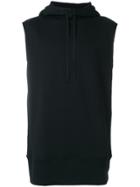 Ann Demeulemeester Blanche Hooded Sweatshirt - Black