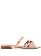 Malone Souliers Flat Sandals - Pink