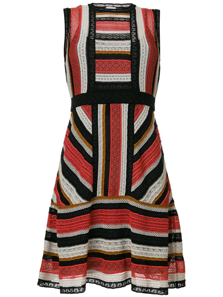 M Missoni Striped Midi Dress - Multicolour
