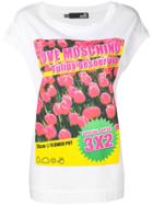 Love Moschino Tulip Print T-shirt - White