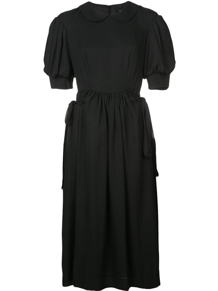 Simone Rocha Puff Sleeve Dress - Black