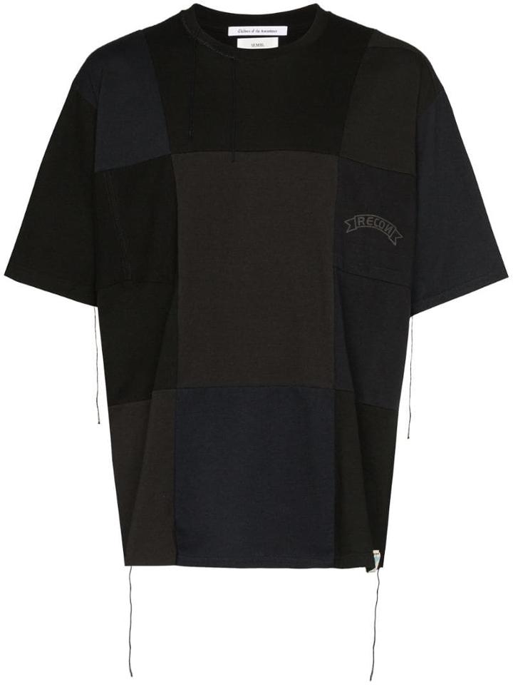 Children Of The Discordance Patchwork Cotton T-shirt - Black