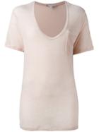Iro 'emmy' T-shirt, Women's, Size: Large, Nude/neutrals, Lyocell/polyurethane