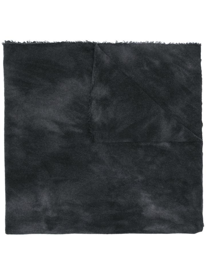 Faliero Sarti Tie-dye Effect Scarf - Grey