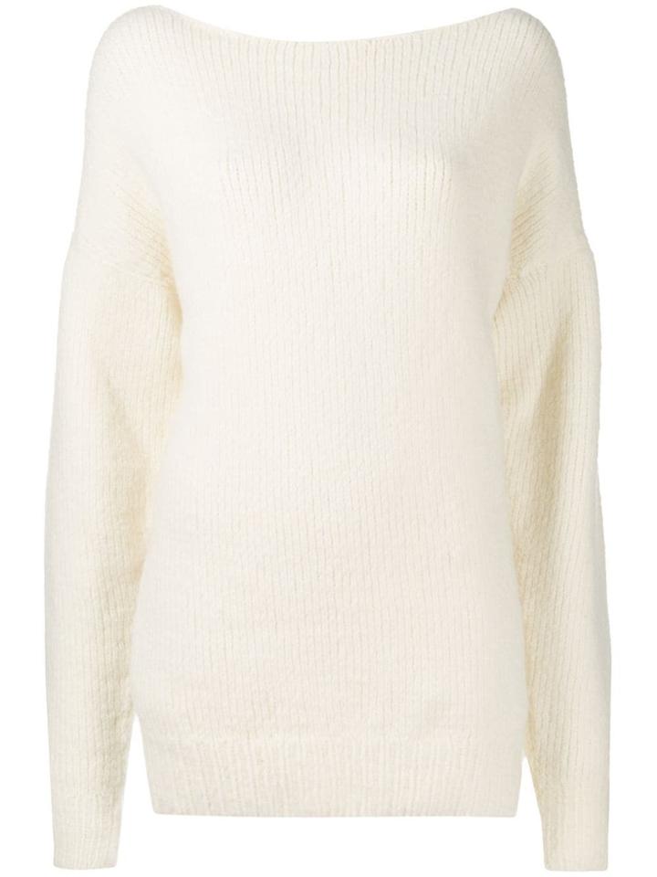 Ann Demeulemeester Strappy Back Jumper - Neutrals