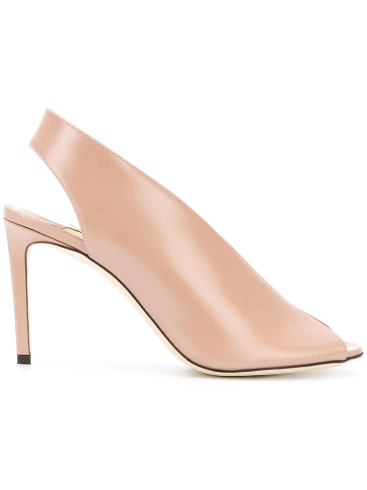 Jimmy Choo Shar Slingback Sandals - Pink & Purple