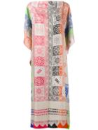 Pierre-louis Mascia Patterned Shift Dress, Women's, Silk