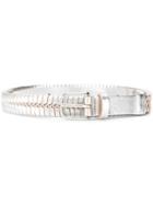 Temperley London Penelope Metallic Belt - Silver