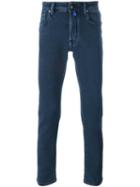 Jacob Cohen Slim-fit Jeans, Men's, Size: 37, Blue, Cotton/spandex/elastane