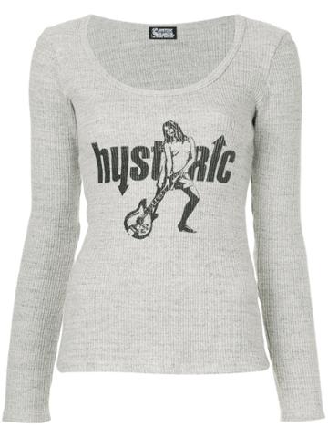 Hysteric Glamour Hysteria Print T-shirt - Grey