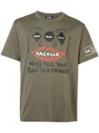 Haculla Never Tell Your Plans To A Stranger T-shirt - Green