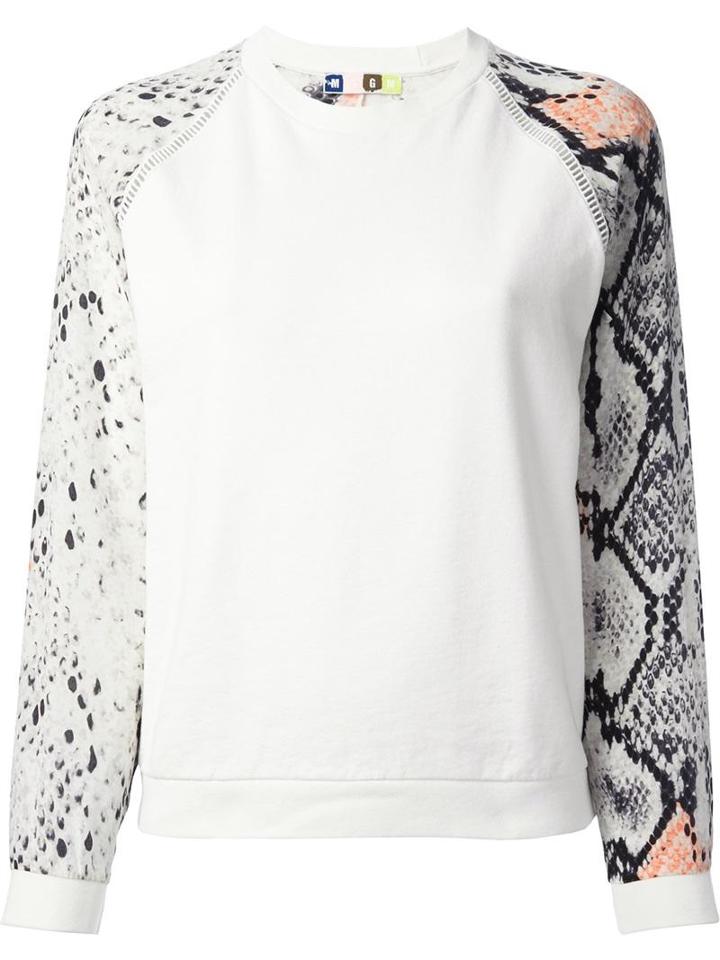 Msgm Python Sleeve Sweater