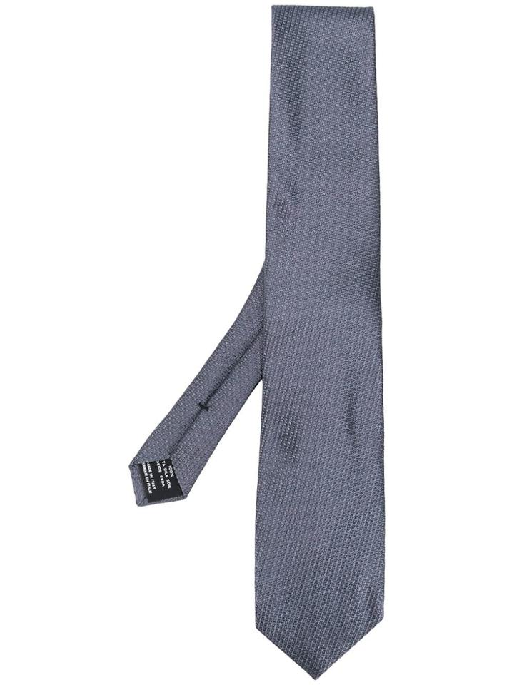 Tom Ford Patterned Classic Tie - Grey