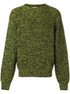 Cmmn Swdn Toby Melange Sweater - Green