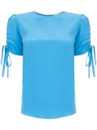 Nk Short Sleeved Top - Blue