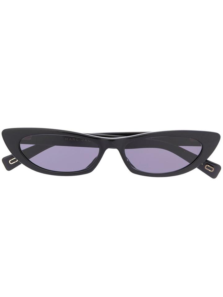 Marc Jacobs Eyewear Cat Eye Frame Sunglasses - Black