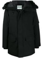 Kenzo Hooded Padded Coat - Black