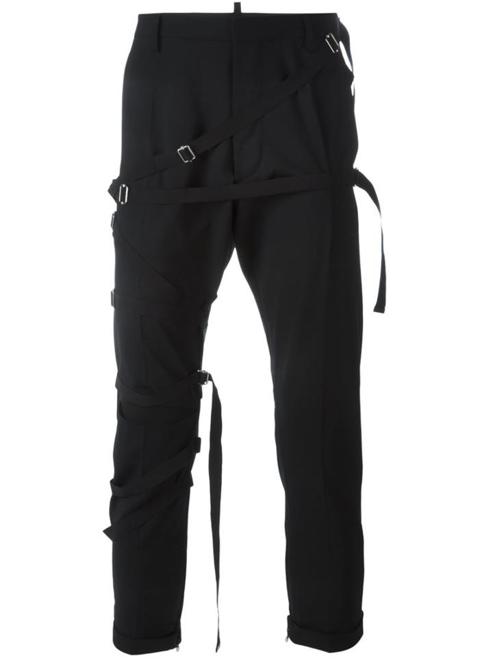 Dsquared2 Strap Detail Tailored Trousers