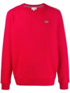 Lacoste Logo Embroidered Sweatshirt