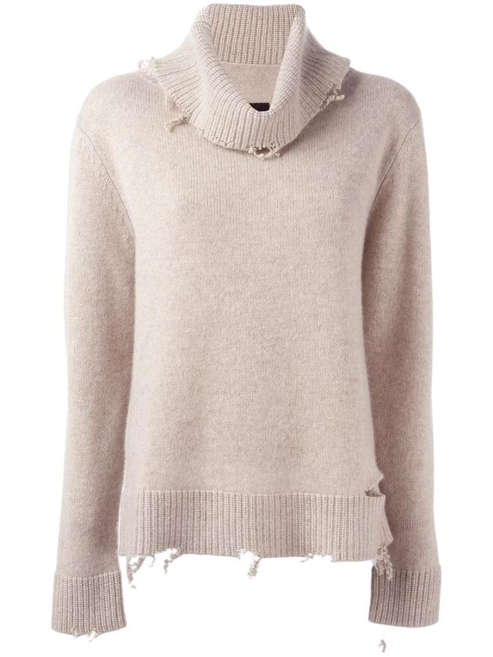 Rta Cowl Neck Jumper, Women's, Size: Medium, Nude/neutrals, Cashmere