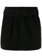 Saint Laurent Classic Fitted Mini Skirt - Black