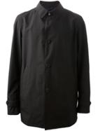 Herno Buttoned Windbreaker Jacket - Black