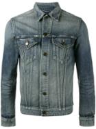 Saint Laurent Sweet Dreams Denim Jacket, Men's, Size: Medium, Blue, Cotton
