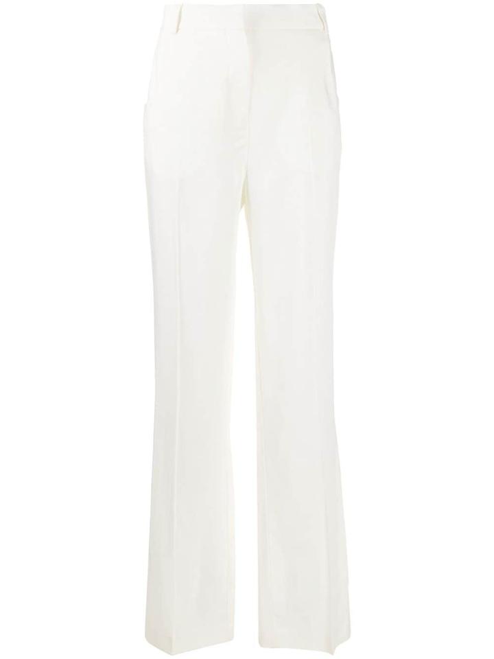 Jacquemus Le Pantalon Moyo Flared Trousers - White