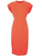 Narciso Rodriguez Office Fitted Dress - Red