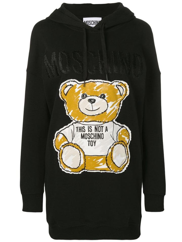 Moschino Teddy Bear Hoodie - Black