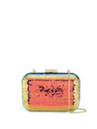 Love Moschino Embellished Clutch Bag - Green